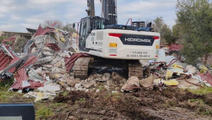 Çanakkale’de Kaçak Yapılara Geçit Yok: 31 Kaçak Yapı Yıkıldı, Denetimler Sürüyor