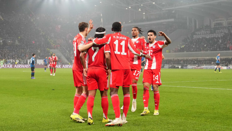 Şampiyonlar Ligi’nde Bayern Münih’ten Atalanta’ya Gol Şov: Rövanş Öncesi Büyük Avantaj!
