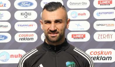 Kocaelispor’un Golcüsü Serdar Dursun’dan Milli Takım ve Konyaspor Maçı Değerlendirmesi