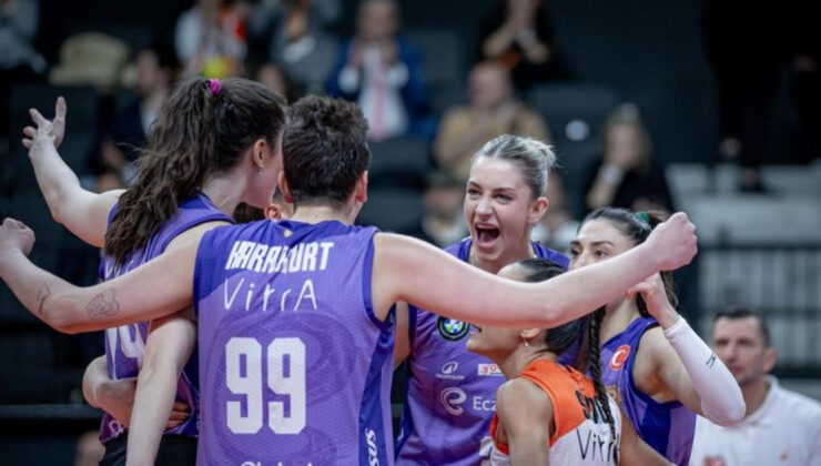 Eczacıbaşı Dynavit, Şampiyonlar Ligi Çeyrek Finalinde Avantajı Kaptı: Rzeszow’u 3-1 Mağlup Etti!