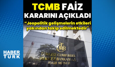 Merkez Bankası Faiz Kararını Açıkladı: Politika Faizi %37’de Sabit Tutuldu