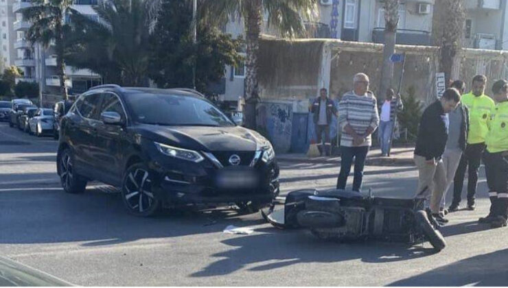 Alanya’da Feci Kaza: Motosiklet ile Otomobil Çarpıştı, 1 Ölü, 1 Yaralı