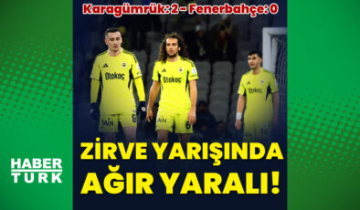 Fenerbahçe, Karagümrük’e 2-0 Mağlup: Şampiyonluk Yarışında Ağır Yara Aldı