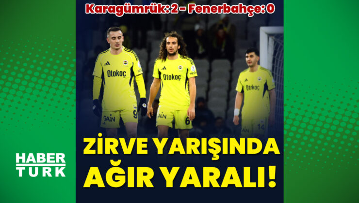 Fenerbahçe, Karagümrük’e 2-0 Mağlup: Şampiyonluk Yarışında Ağır Yara Aldı