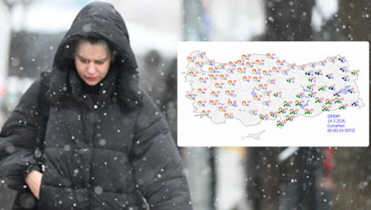 Meteoroloji’den Uyarı: Yağışlar Geliyor, Toz Taşınımı ve Çığ Tehlikesi!