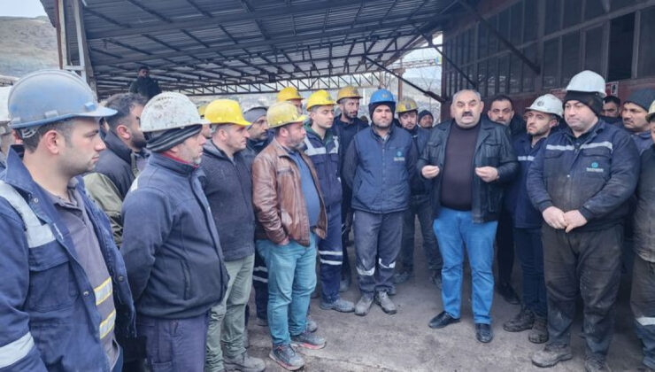 Amasya Merzifon’daki Maden İşçilerinin Maaş Sorunu Çözüldü: İş Bırakma Eylemi Sona Erdi