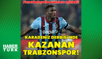 Trabzonspor, Çaykur Rizespor’u 1-0 Mağlup Ederek Fenerbahçe’yi Yakaladı: Onuachu’dan Galibiyet Golü