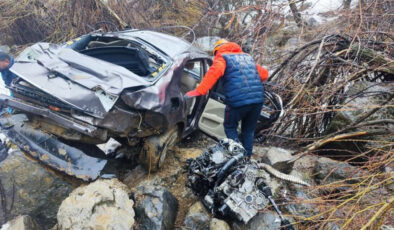 Hakkari Çukurca’da Feci Kaza: Otomobil Şarampole Yuvarlandı, Sürücü Hayatını Kaybetti