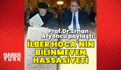 Erhan Afyoncu’dan İlber Ortaylı’nın Bilinmeyen Yönleri: Kimsesiz Cariyeler ve Ağalara Dua
