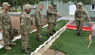Kara Kuvvetleri Komutanı Orgeneral Tokel’den KKTC’de Askeri Denetim ve Ziyaret