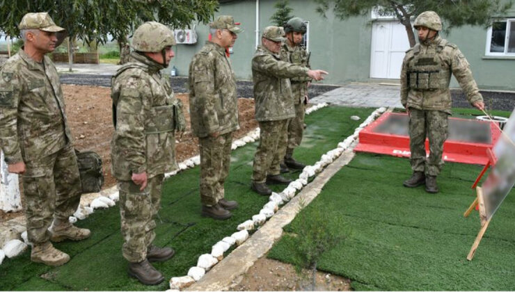 Kara Kuvvetleri Komutanı Orgeneral Tokel’den KKTC’de Askeri Denetim ve Ziyaret