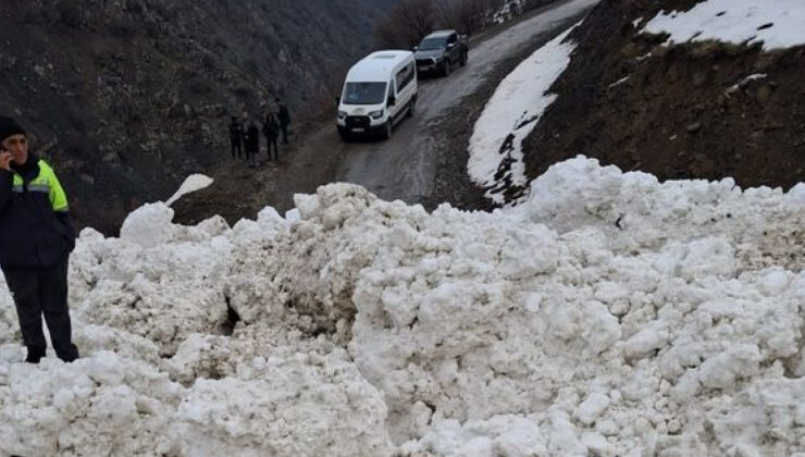 Van Çatak’ta Çığ Felaketi: Korulu Mahallesi ve 8 Mezraya Ulaşım Kesildi