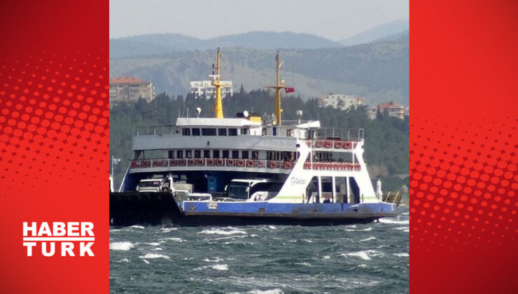 Gestaş Duyurdu: Güney Marmara ve Adalar Hattında Yarınki Feribot Seferleri İptal Edildi