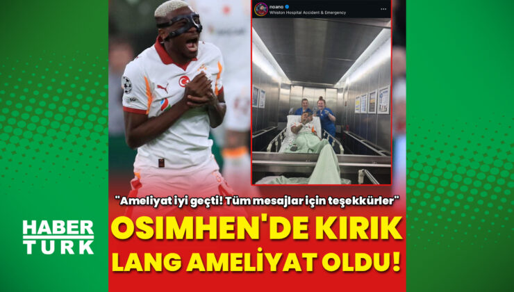 Galatasaray’da Şampiyonlar Ligi Kabusu: Osimhen’de Kırık, Noa Lang Ameliyat Oldu!