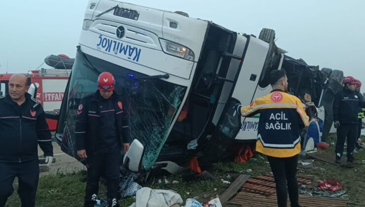 Kozan’da Feci Kaza: Ankara-Osmaniye Seferini Yapan Otobüs Devrildi, 2 Ölü, 19 Yaralı