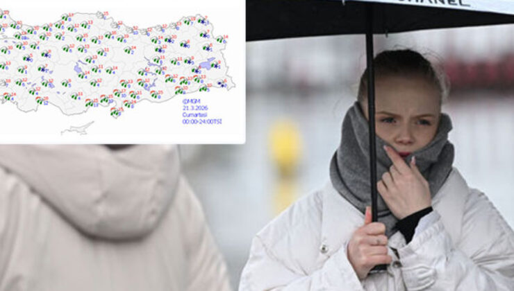 Meteoroloji’den Kritik Uyarı: Türkiye’nin Büyük Bölümünde Yağışlar Etkili Olacak!