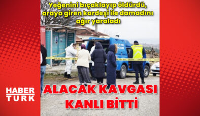 Bursa Harmancık’ta Kanlı Cinayet: Dayı Yeğenini Öldürdü, Kardeşi ve Damadını Yaraladı