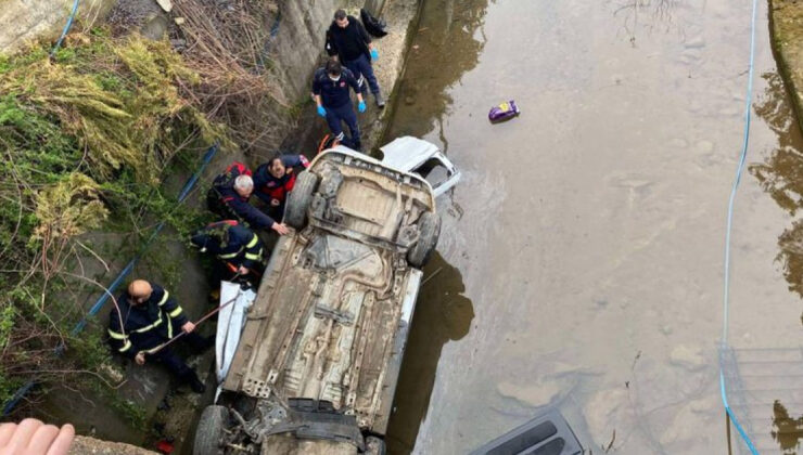 Giresun’da Feci Kaza: Hafif Ticari Araç Dereye Uçtu, 3 Ölü, 2 Yaralı