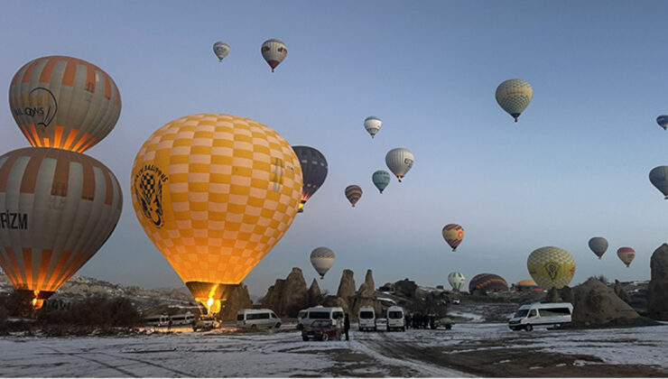 Kapadokya Bayramda Rekor Kırdı: Olumsuz Hava Koşullarına Rağmen Binlerce Turisti Ağırladı