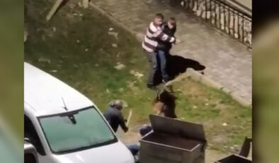 Malatya’da Şok Olay: Eski Eşini Tehdit Eden Adam, Komşular Tarafından Sopayla Dövdü