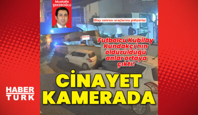 Son Dakika: Futbolcu Cinayetinde Şok Görüntüler! Planlı Saldırı Saniyeler İçinde Gerçekleşti