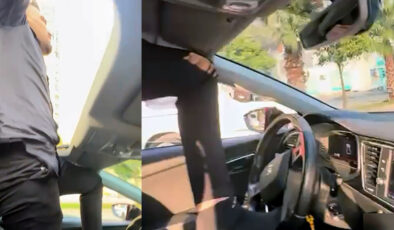 Adana’da Akılalmaz Hareket: Otomobili Ayağıyla Süren Sürücüye Ev Hapsi ve Ceza Yağmuru