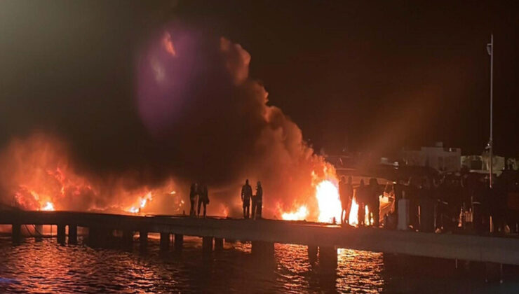 Bodrum Yalıkavak Marina Yangını: Bilirkişi Heyeti İncelemeye Başladı