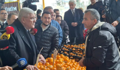 İYİ Parti Lideri Dervişoğlu’ndan Çankaya Pazarı Ziyareti: ‘Vatandaş Atılan Ürünlerden İhtiyacını Karşılamaya Çalışıyor’
