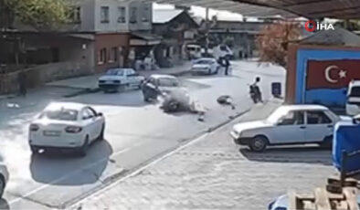 Hatay’da Korkunç Kaza: Dönüş Yapan Otomobille Çarpışan Motosiklet Sürücüsü Havaya Uçtu!