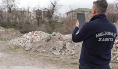 Melikgazi Belediyesi’nden Kaçak Hafriyat Denetimi: Çevre Kirliliğine Geçit Yok!