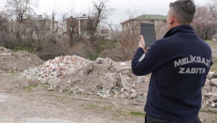 Melikgazi Belediyesi’nden Kaçak Hafriyat Denetimi: Çevre Kirliliğine Geçit Yok!