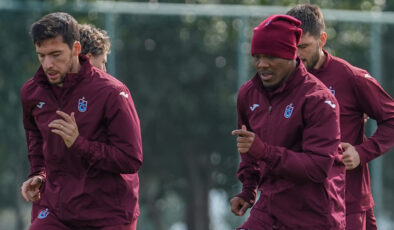 Trabzonspor’da Galatasaray Maçı Hazırlıkları Sürüyor: Sabah Antrenmanında Dinamik Isınma ve Kuvvet Çalışması