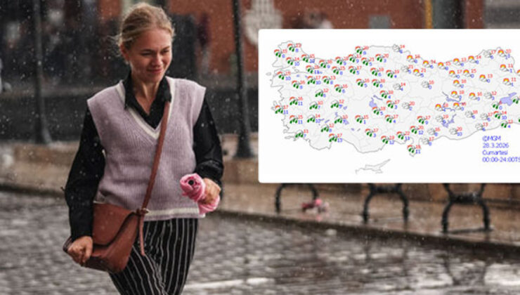 Meteoroloji’den Şiddetli Yağış Uyarısı: 12 İl İçin Sarı Alarm