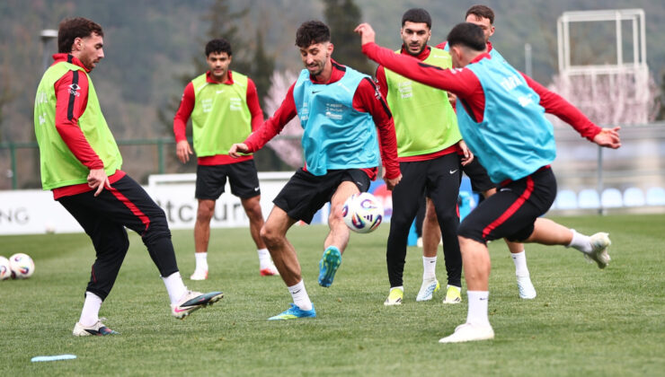 A Milli Takım, Kosova Maçı Hazırlıklarını Sürdürüyor: Play-Off Heyecanı Dorukta!