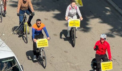 Samsun’da Bisikletlilerden Farkındalık Sürüşü: Trafikte Daha Güvenli Bir Gelecek İçin Pedal Çevirdiler