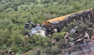 Gaziantep’te Maden Faciası: Kamyon Uçuruma Yuvarlandı, Genç Sürücü Hayatını Kaybetti