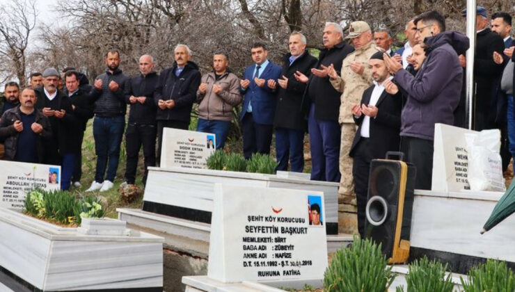 Siirt’te Şehit Güvenlik Korucuları ve Asker Anıldı: 8 Yıl Önceki Hain Saldırı Unutulmadı