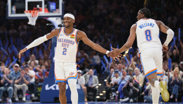 NBA’de Heyecan Dorukta: Thunder ve Lakers’tan Galibiyetler, LeBron James’ten Rekor