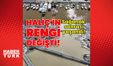 İstanbul’da Yağmur Kabusu: Haliç ve Boğaz Çamurlu Sularla Kahverengiye Büründü