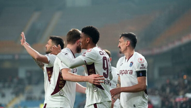 Trabzonspor, Başakşehir’i 4-2 Mağlup Ederek Ziraat Türkiye Kupası’nda Çeyrek Finale Yükseldi