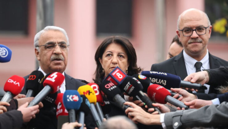 DEM Parti Heyeti’nden Bakanlarla Ankara Zirvesi: ‘Terörsüz Türkiye’ Süreci Masada