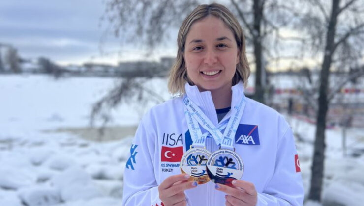 Bengisu Avcı’dan Finlandiya’da Dünya Rekoru ve Altın Madalya! Türkiye Buz Yüzmede Yükseliyor