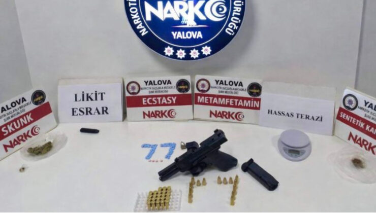 Yalova ve İstanbul’da Uyuşturucu Operasyonu: 4 Kişi Tutuklandı