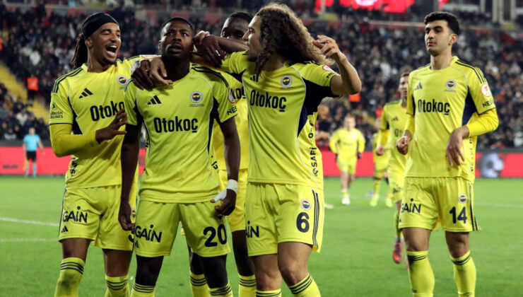 Fenerbahçe, Gaziantep’i Farklı Geçti, Türkiye Kupası’nda Çeyrek Finale Yükseldi