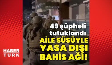 İzmir’de Yasa Dışı Bahis Şebekesine Büyük Darbe: ‘Aile’ Görünümüyle Hücre Evleri Kurmuşlar