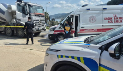 Bodrum’da Feci Kaza: Beton Mikserinin Çarptığı Yaşlı Adam Hayatını Kaybetti