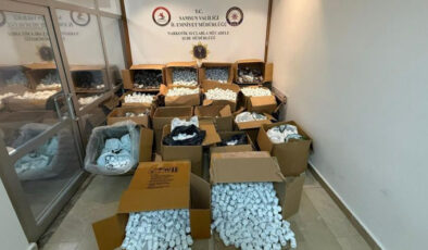 Samsun’da Rekor Uyuşturucu Operasyonu: 421 Bin 120 Hap Ele Geçirildi, 1 Tutuklama