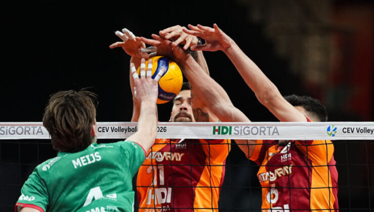 Galatasaray HDI Sigorta, CEV Kupası’nda Maaseik’e Kaybetti: Rövanş Belçika’da