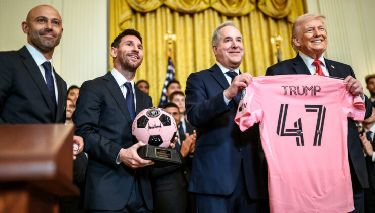 Trump’tan Savaş Çığırtkanlığı: Inter Miami Ziyaretinde İran Tehdidi ve Messi’ye Övgü