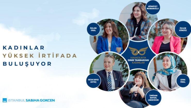 Sabiha Gökçen Havalimanı’ndan Havacılıkta Kadın Gücünü Kutlayan Belgesel Serisi